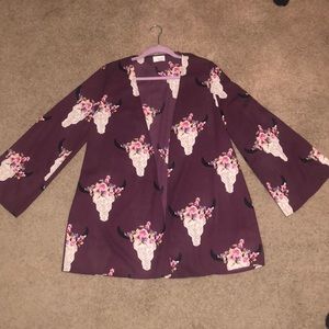 Plum Kimono